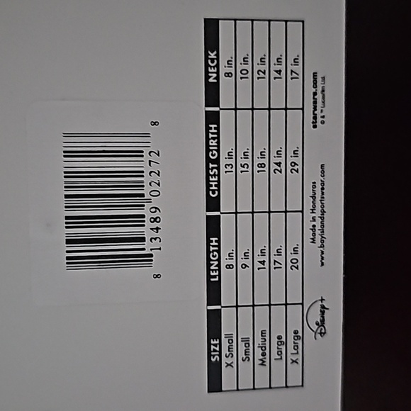 NWT Size Medium-Star Wars Mandalorian Pet Shirt(see separate listing for size S) - Picture 4 of 4